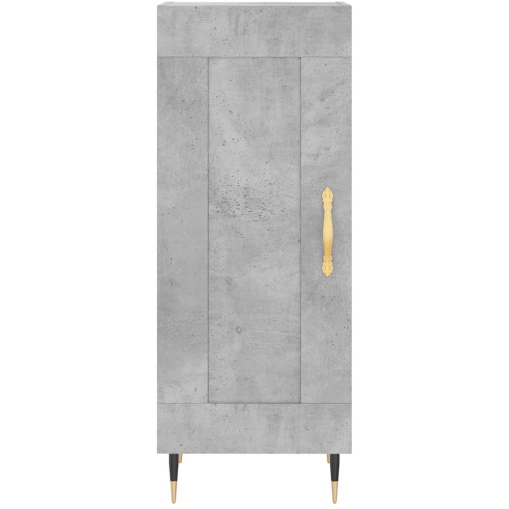 vidaXL 2 Door Concrete Grey Highboard Image 8