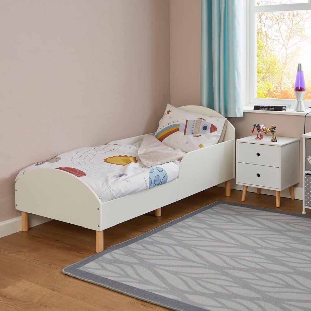 Liberty House Toys White Toddler Bed Image 3