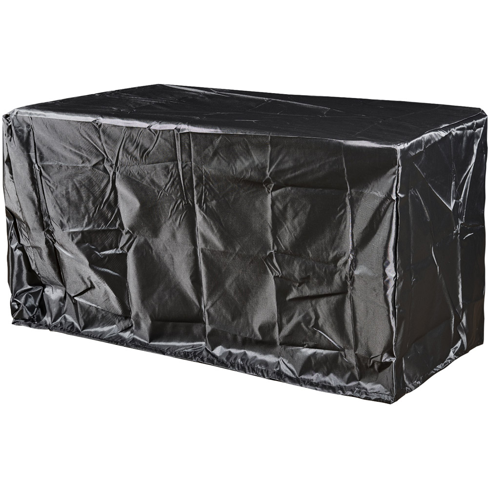 RoyalFire Icarus Ocean Grey Rattan Rising Firepit Table Image 5