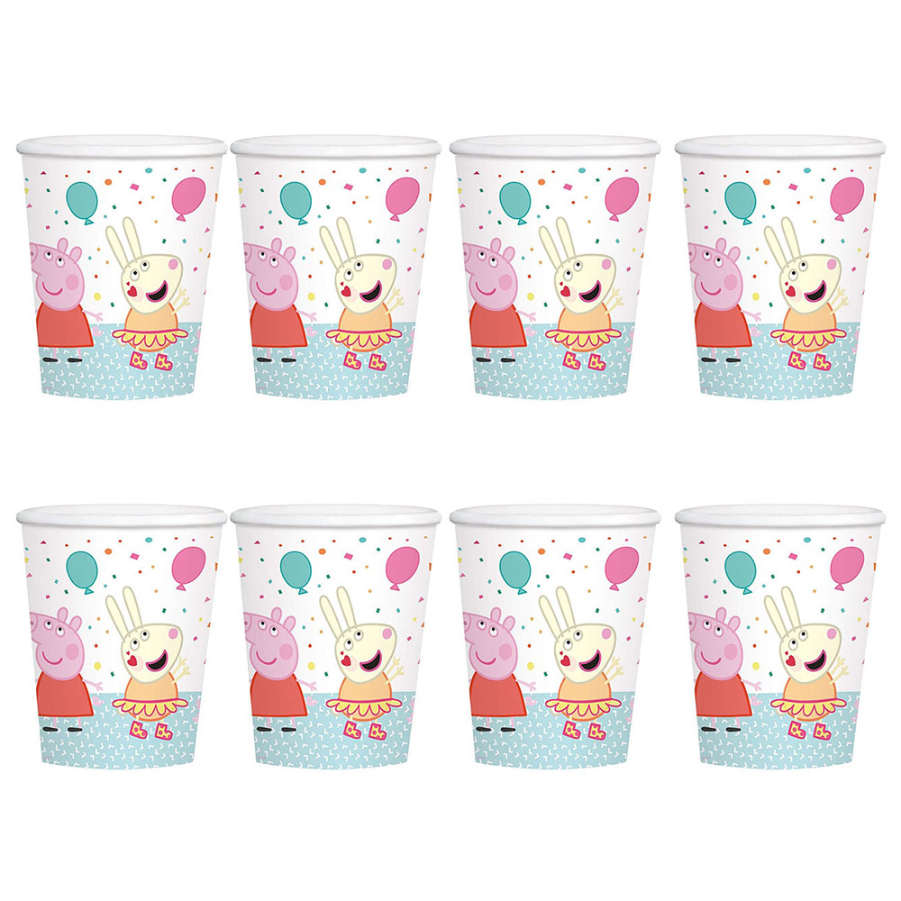 Peppa Pig Paper Cups 8 Pack Image 1
