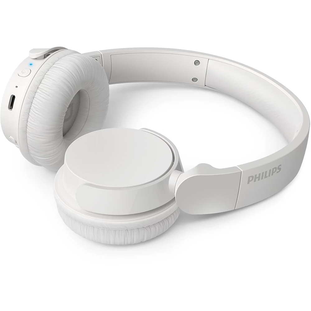 Philips 4000 Series TAH4209 White On-Ear Wireless BT Headphones Image 7