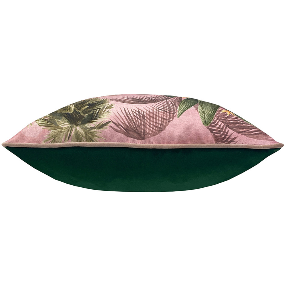 Paoletti Platalea Pink Botanical Cushion Image 3