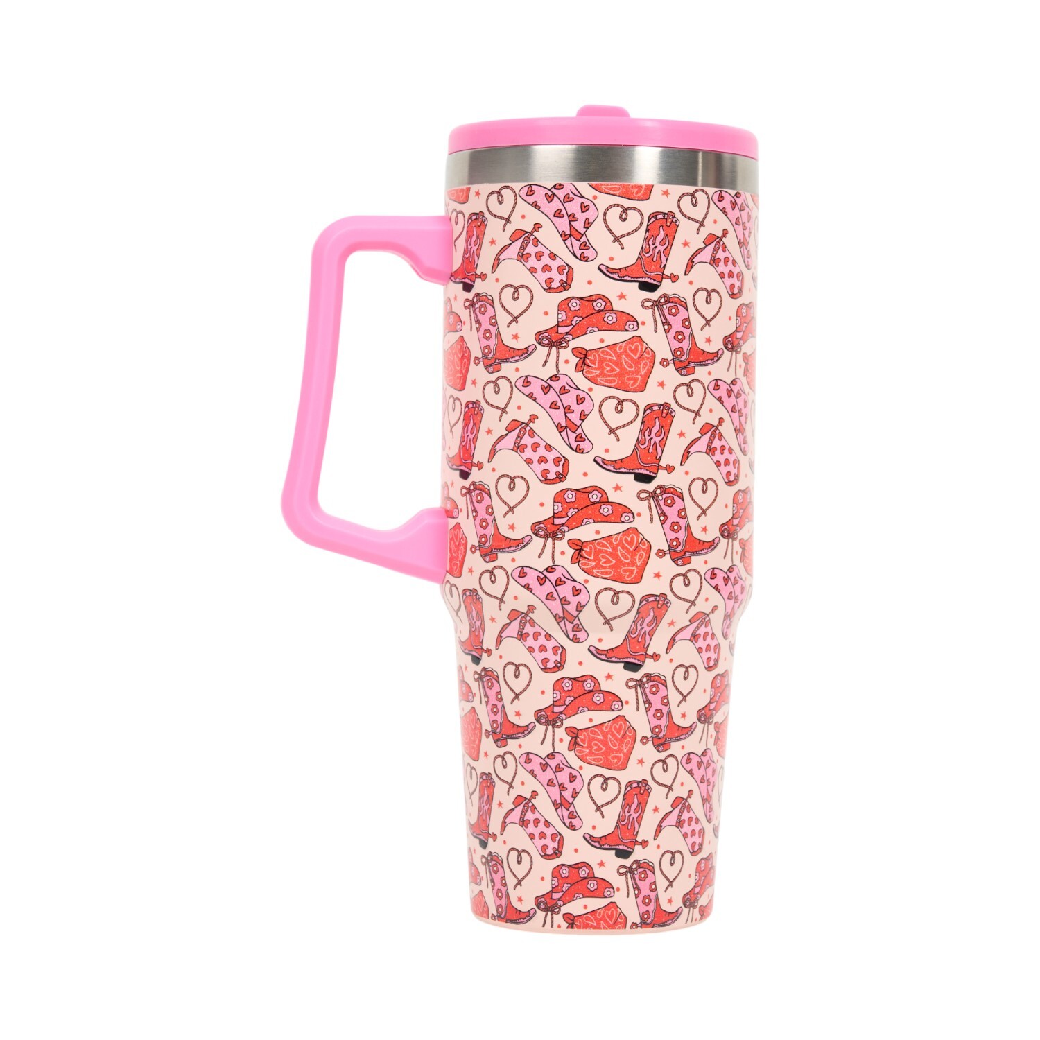 Nitro Cowboy Stainless Steel Tumbler with Lid Image 4