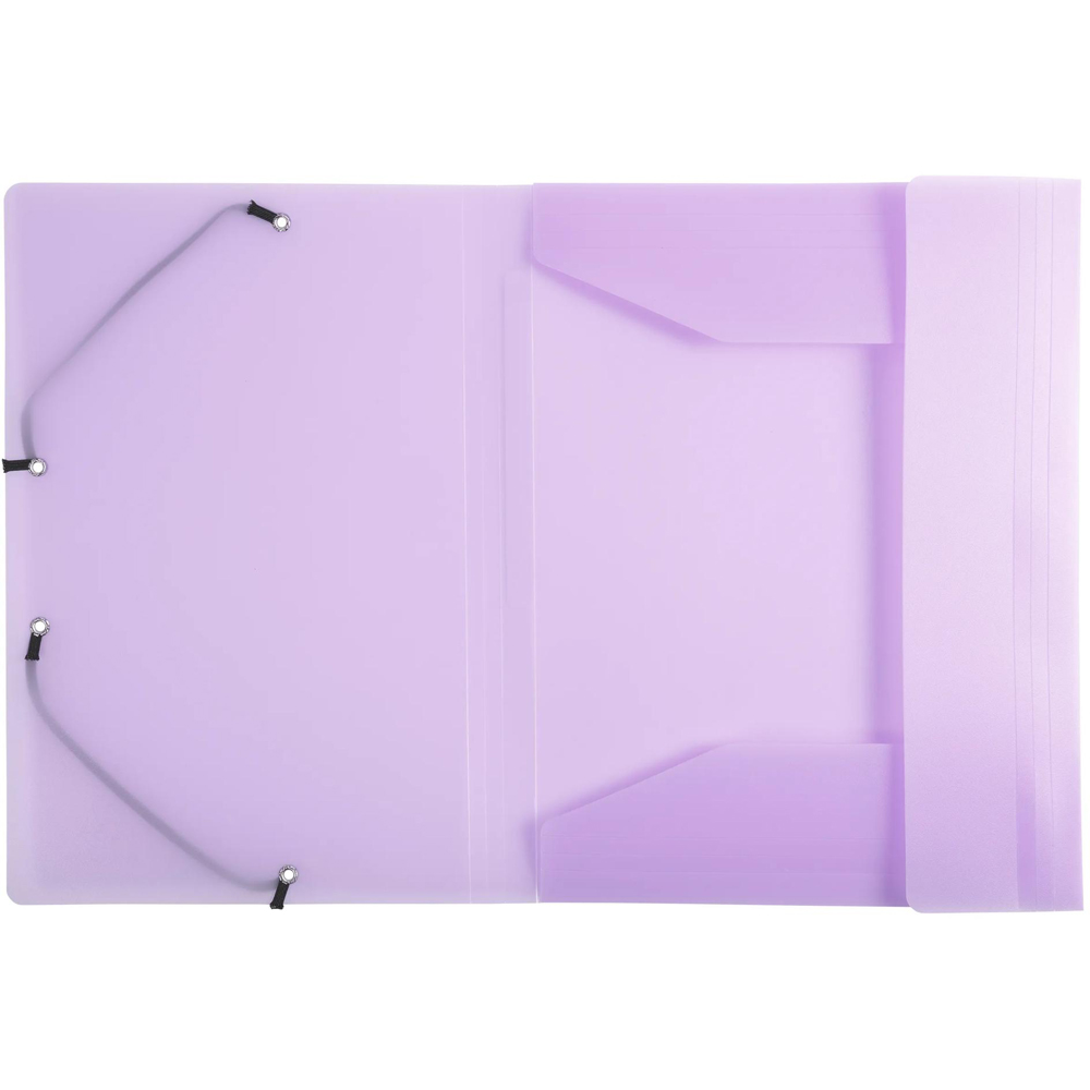 Exacompta Chromaline Pastel A4 Multicolour PP 3 Flap Elasticated Folder 25 Pack Image 8