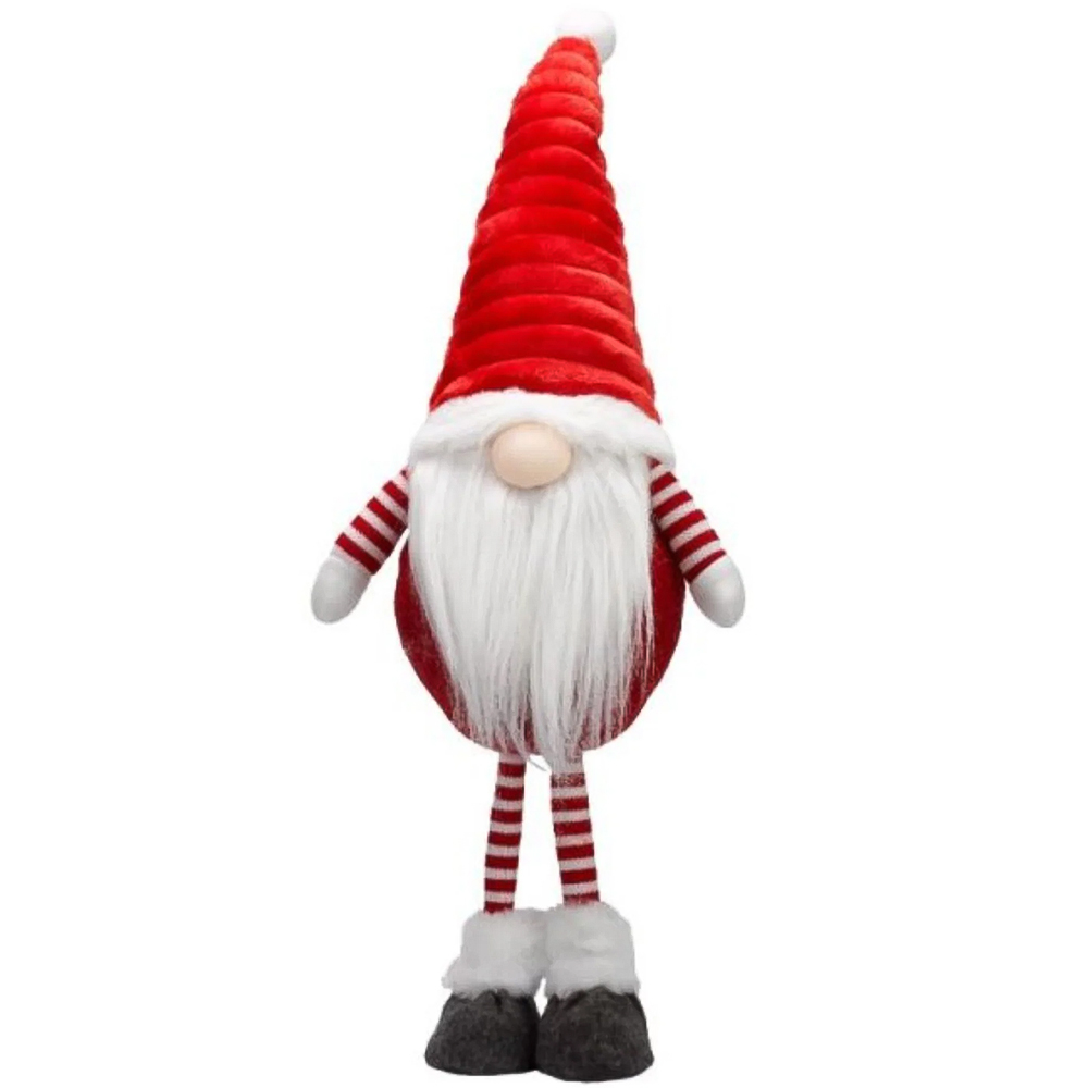 Samuel Alexander Red Grooved Hat Plush Standing Gonk Christmas Decoration 53cm Image 1