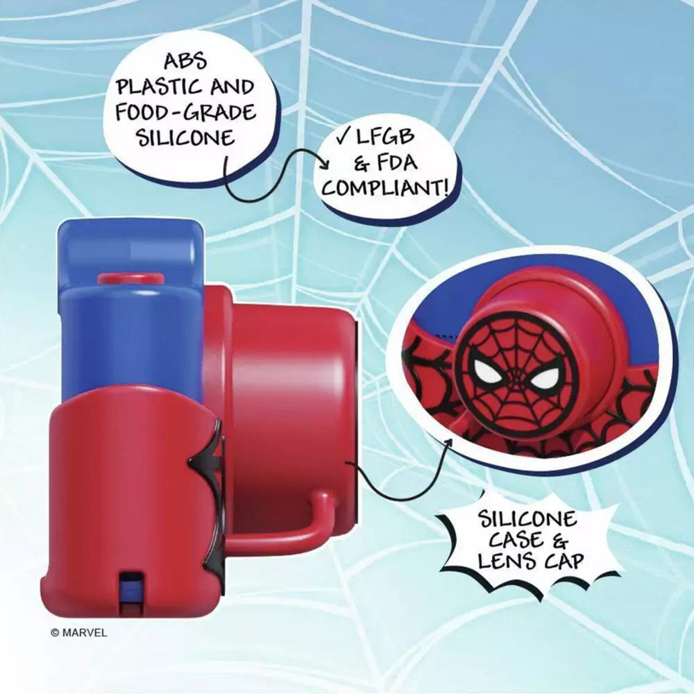 Kiimento Spider-Man Kids Digital Camera and Video Camcorder with Touchscreen Image 3