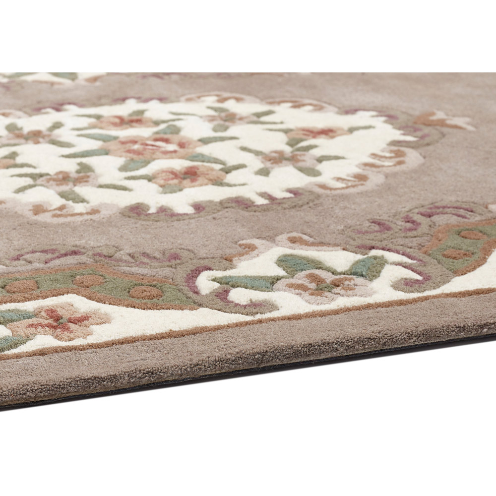 Origins Shensi Beige Wool Rug 75 x 150cm Image 3