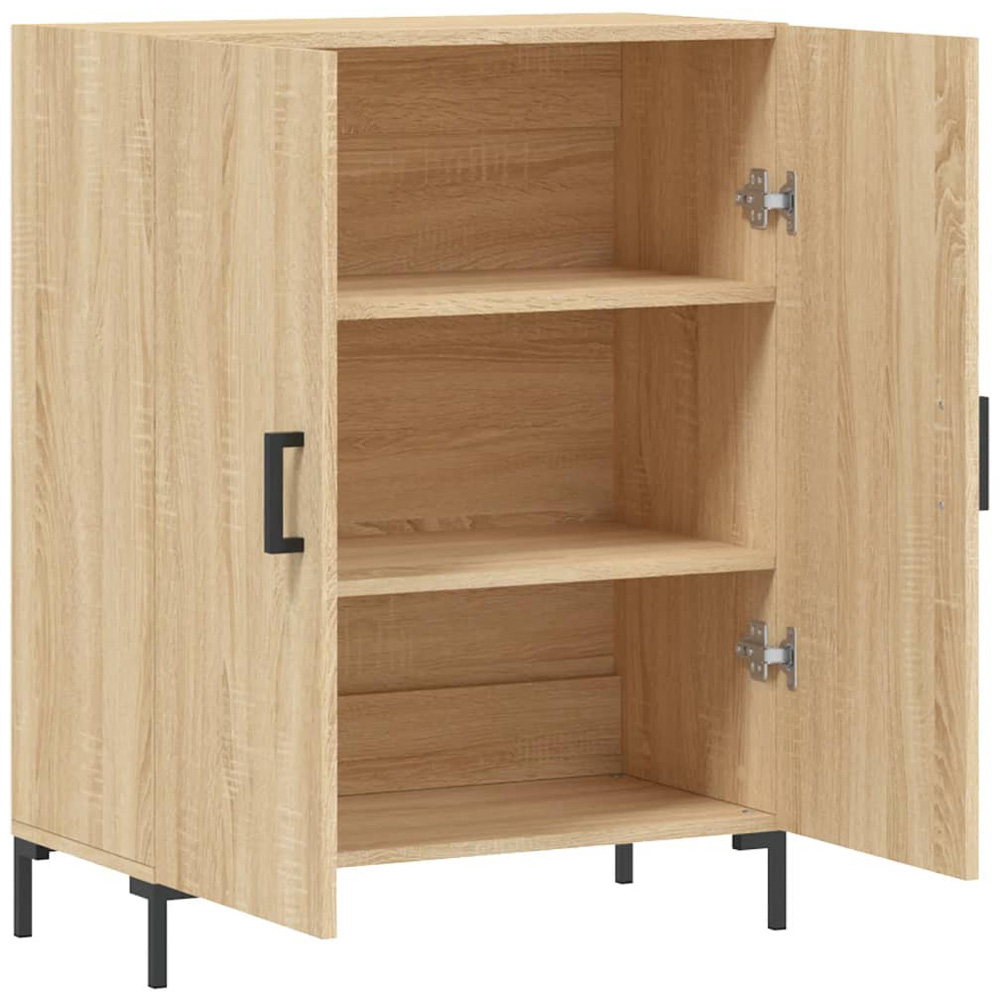 vidaXL 2 Door Sonoma Oak Sideboard Image 6