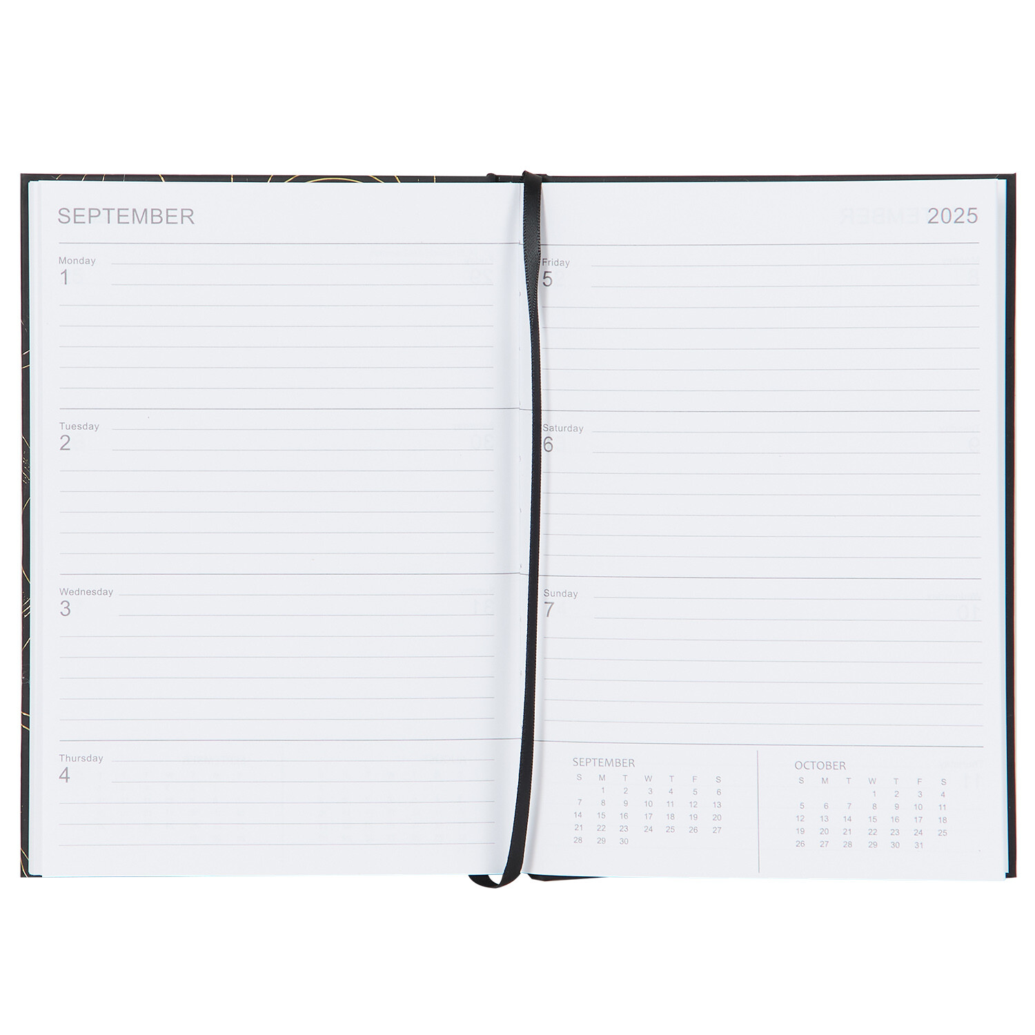 2025 Foiled Astrological Diary A5 - Multicolour Image 9