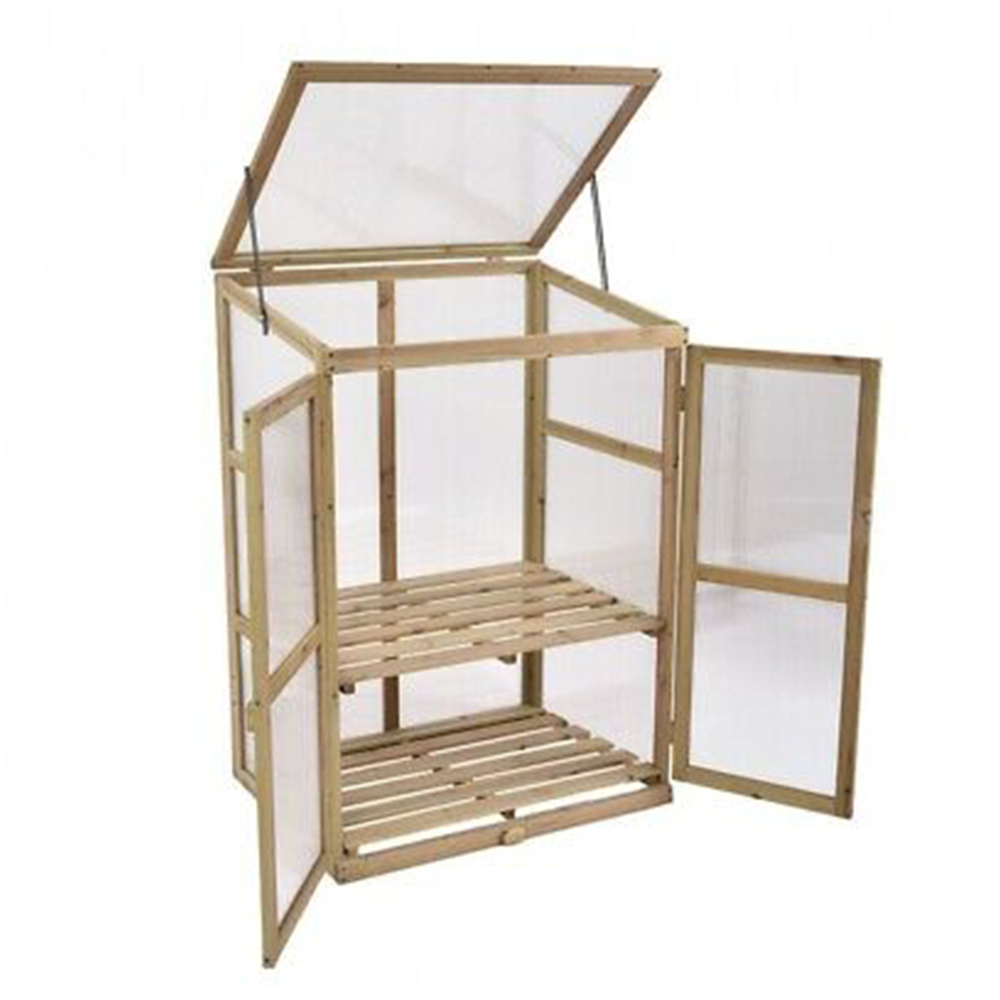 Neo Brown Cold Frame 2 x 1.5ft Greenhouse Image 3