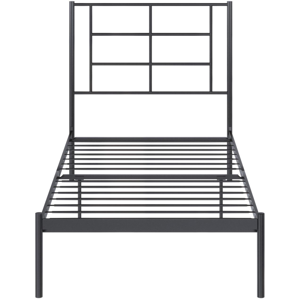 Dorel Jensen Single Black Metal Bed Image 3