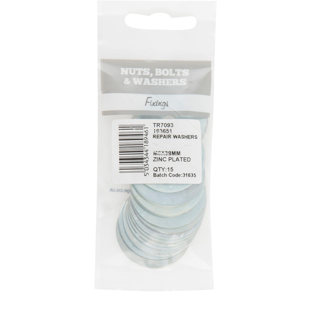 Hiatt M6 x 38mm Oversize Repair Washer 15 Pack Image 1