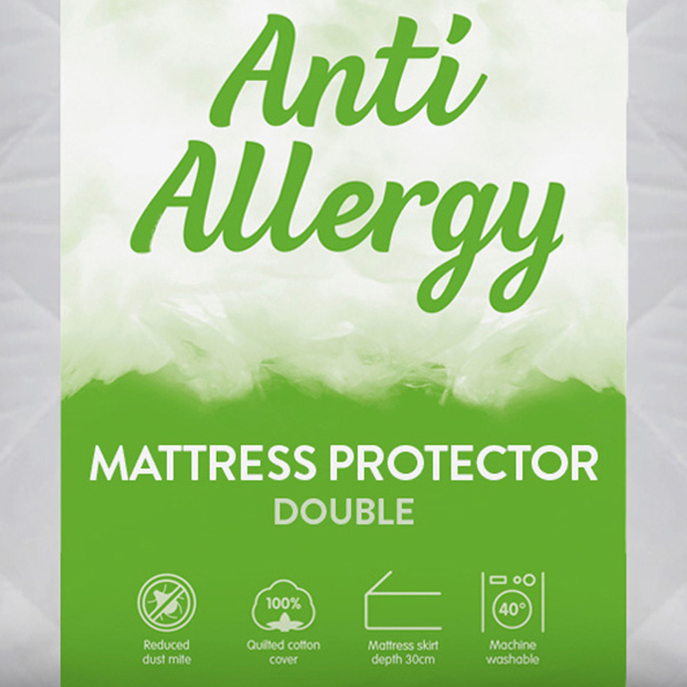 Slumberdown Double Anti-Allergy Mattress Protector Image 6