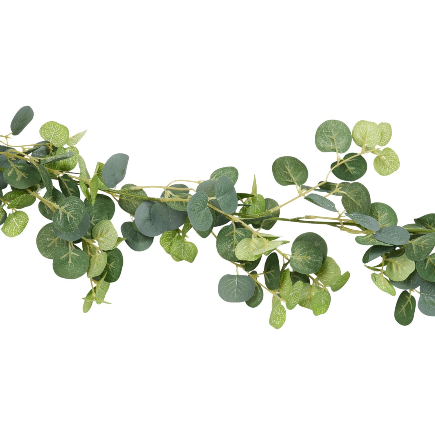 Faux Eucalyptus Garland Green Image 3