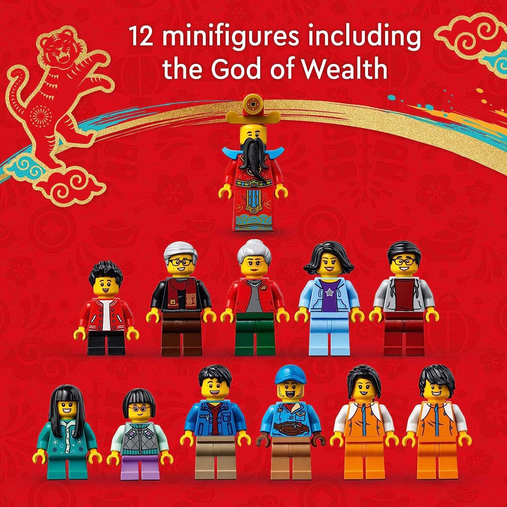 LEGO 80108 Lunar New Year Traditions Building Kit Image 6