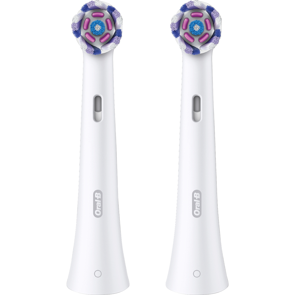 Oral-B iO Radiant White Toothbrush Refill Head 2 Pack Image 3