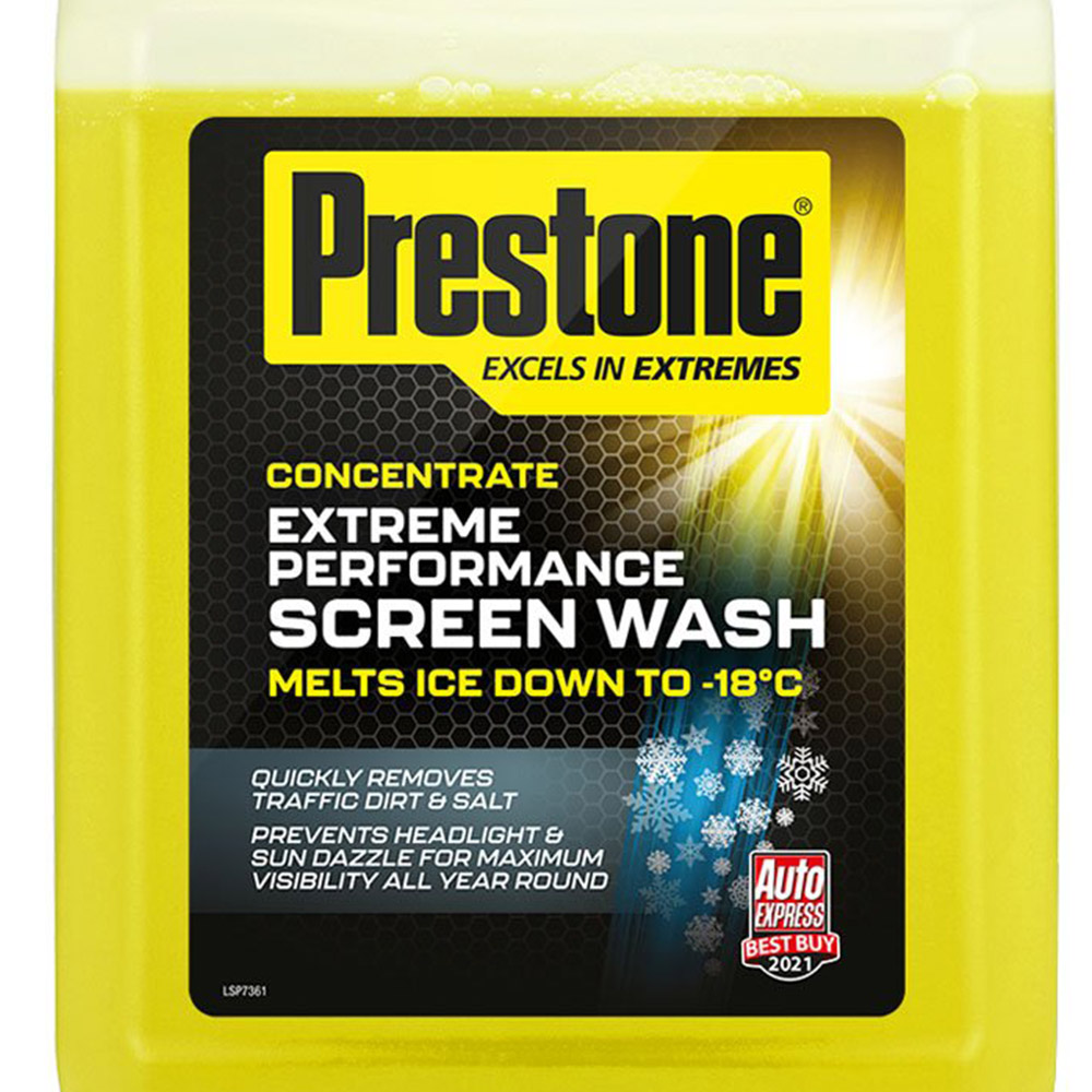 Prestone Extreme Performance Concentrated Screenwash 18°C 2.5L Image 2