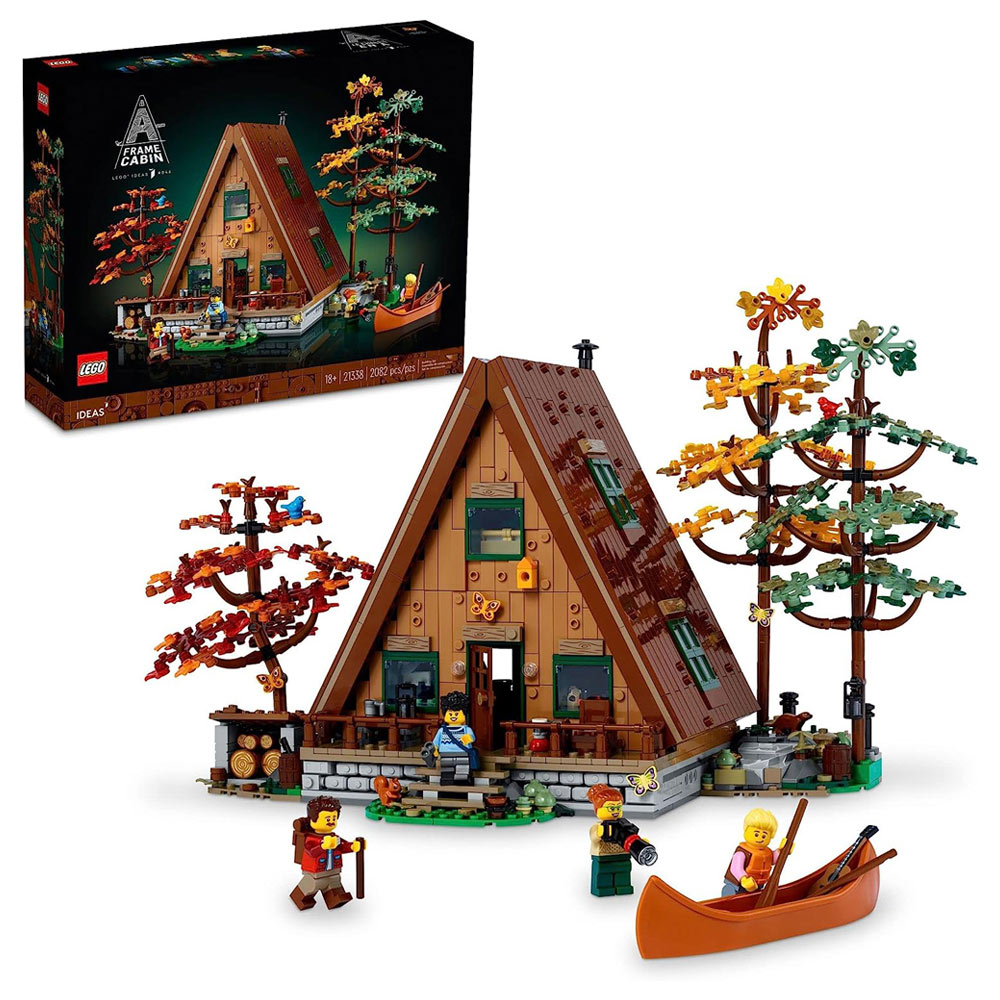 LEGO Ideas A-Frame Cabin 21338 Image 3