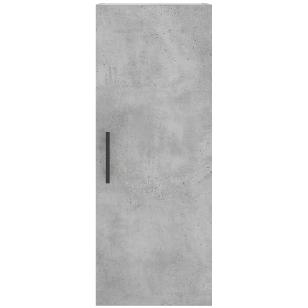vidaXL 4 Door Grey Highboard Image 6