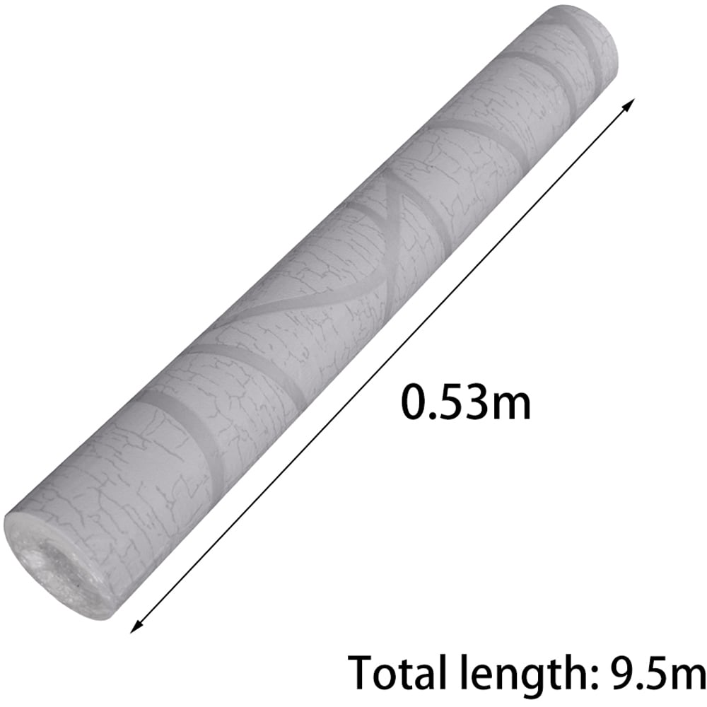 Living and Home Relievo Grey Wallpaper Image 9