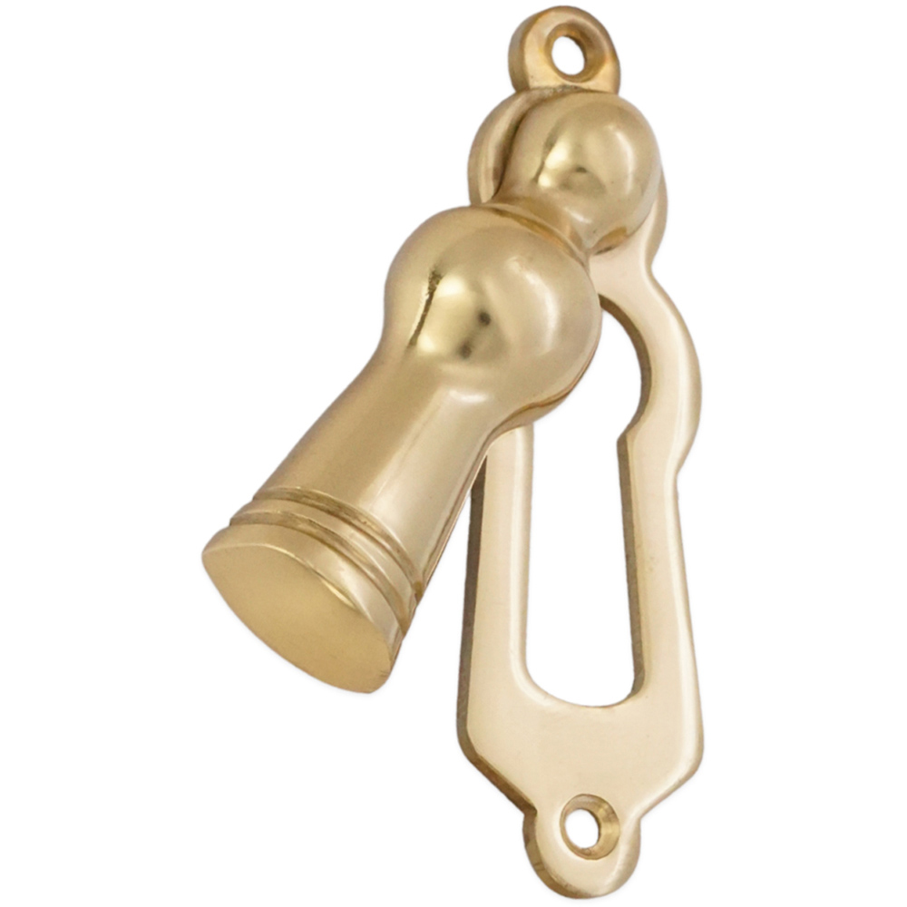 Spira Brass Lady Polished Brass Escutcheon Image 2