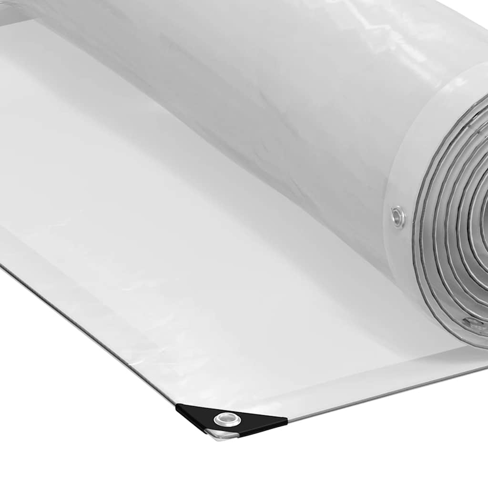 Walplus Clear Tarpaulin with Eyelets 1 x 3m Image 5