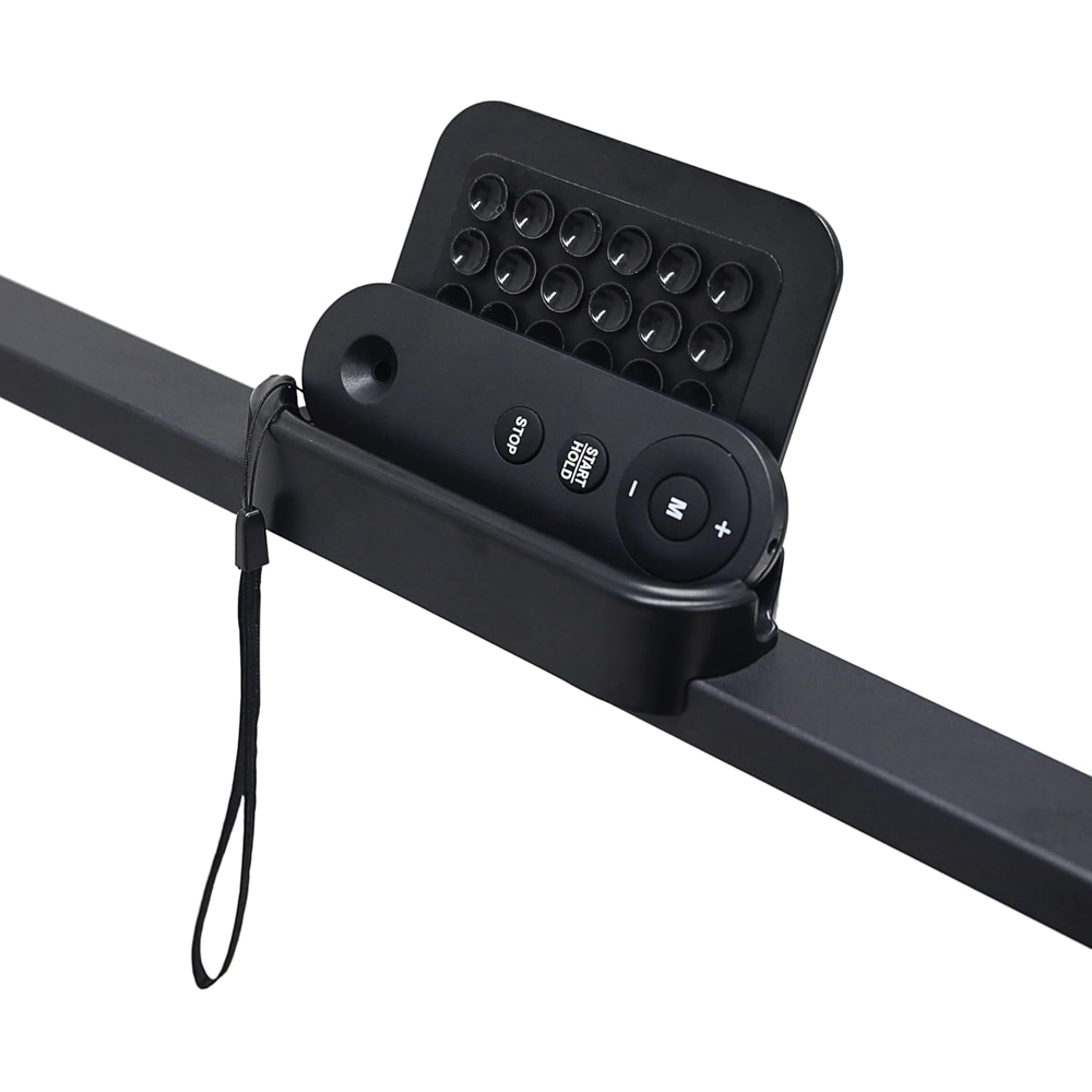 Alivio Black Portable Treadmill with LED Display and Anti-Slip Belt Image 2