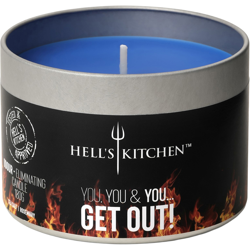 Hell's Kitchen Sea Salt and Rosemary Scented Candle Image 1