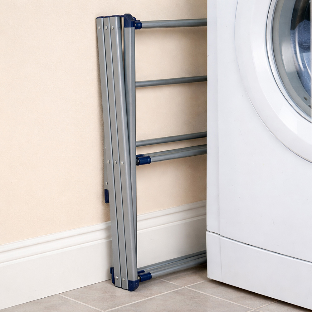 Avilo 3-Tier White Foldable Clothes Airer 7.4m Image 3