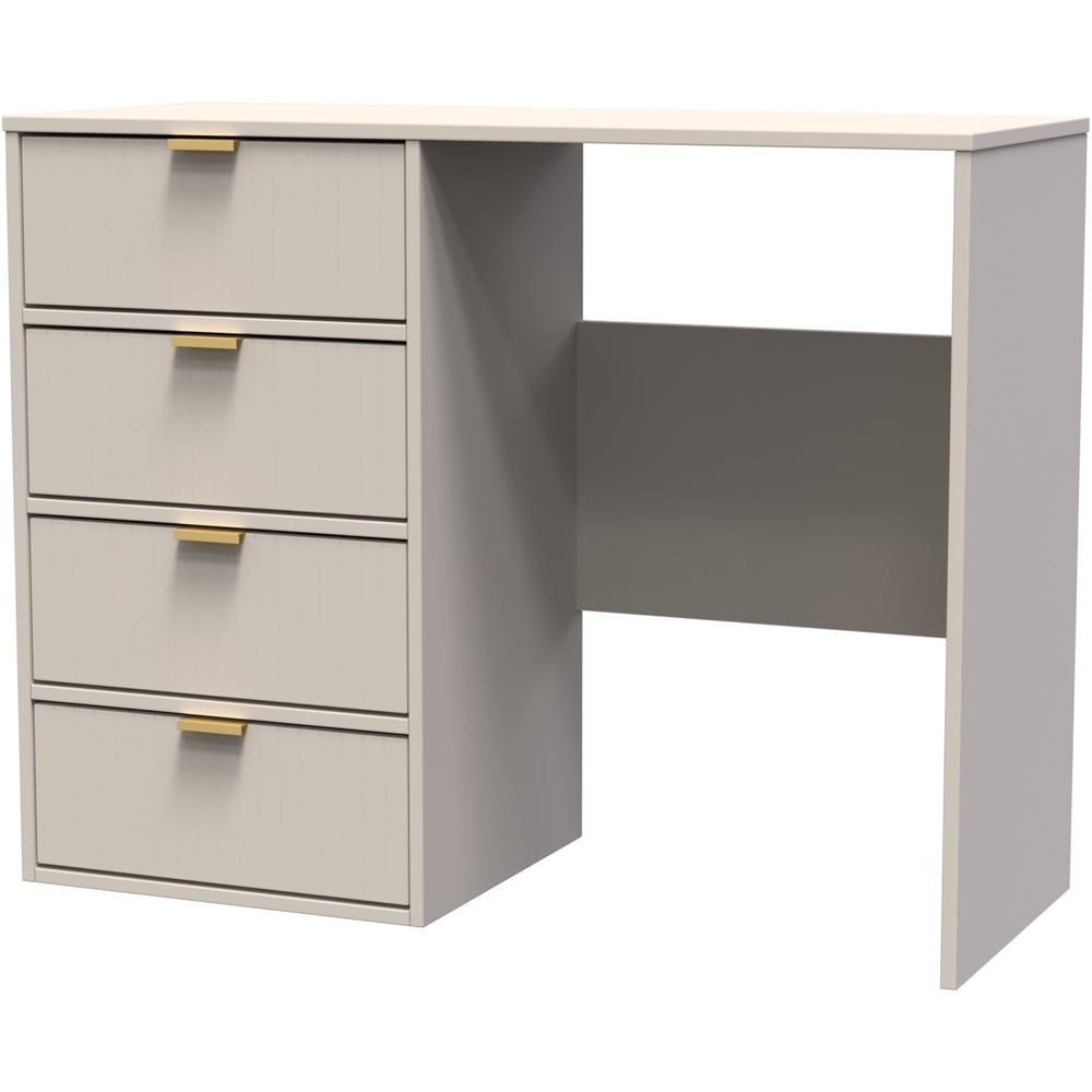 Crowndale Linear 4 Drawer Kashmir Matt Dressing Table Ready Assembled Image 2