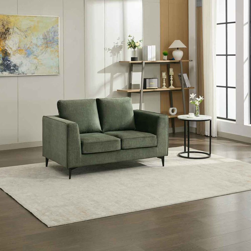 Brooklyn 2 Seater Moss Green Sofa Image 3