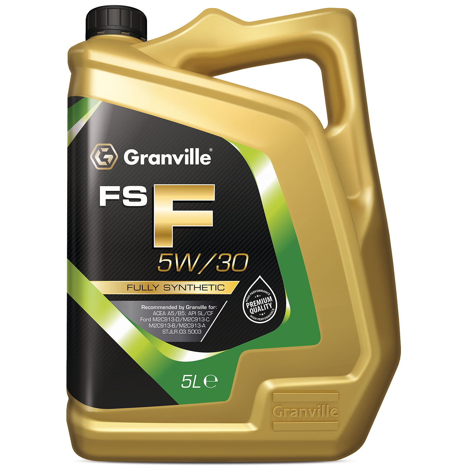 Granville F 5W/30 Fully Synthetic Engine Oil - Brown / 5l Image