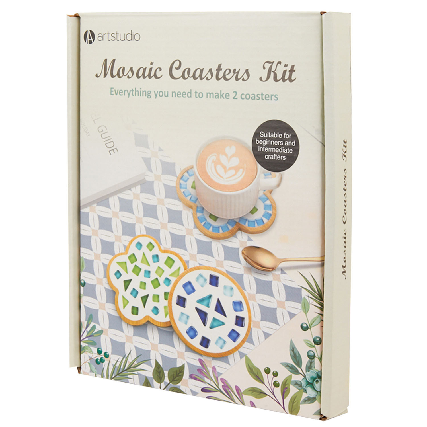 Mosaic Coasters Kit - Multicolour Image 3