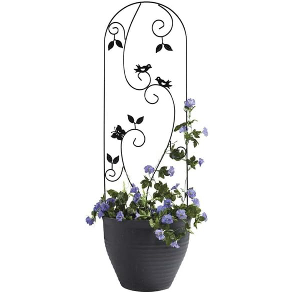Garden Gear Bird Metal Plant Support 1.2m 3 Pack Image 3