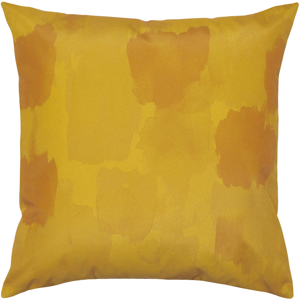 Evans Lichfield Ochre Watercolours Outdoor Cushion Image 4