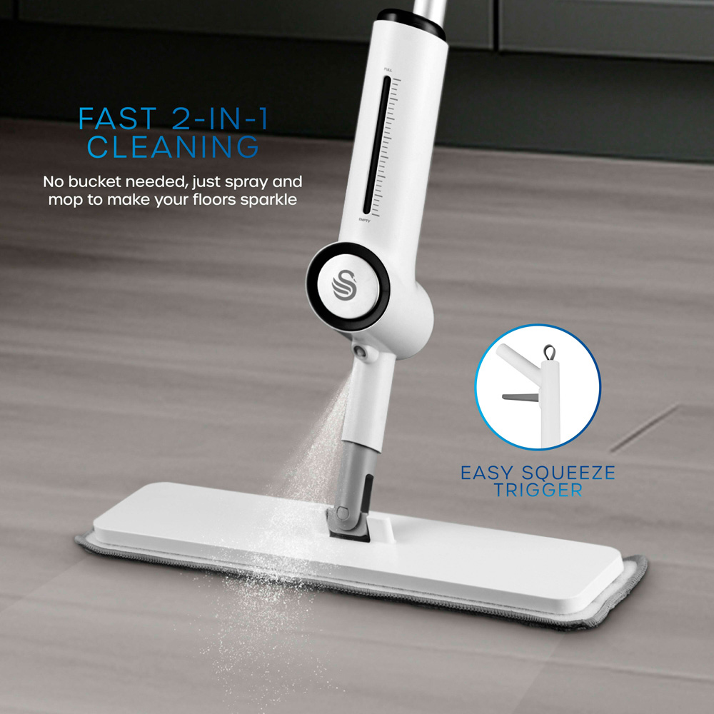 Swan Elevate 2-in-1 Flat Spray Mop Image 3