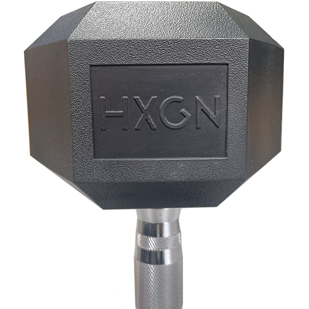 HXGN Pro Hexagonal Dumbbell 17.5kg 2 Pack Image 4