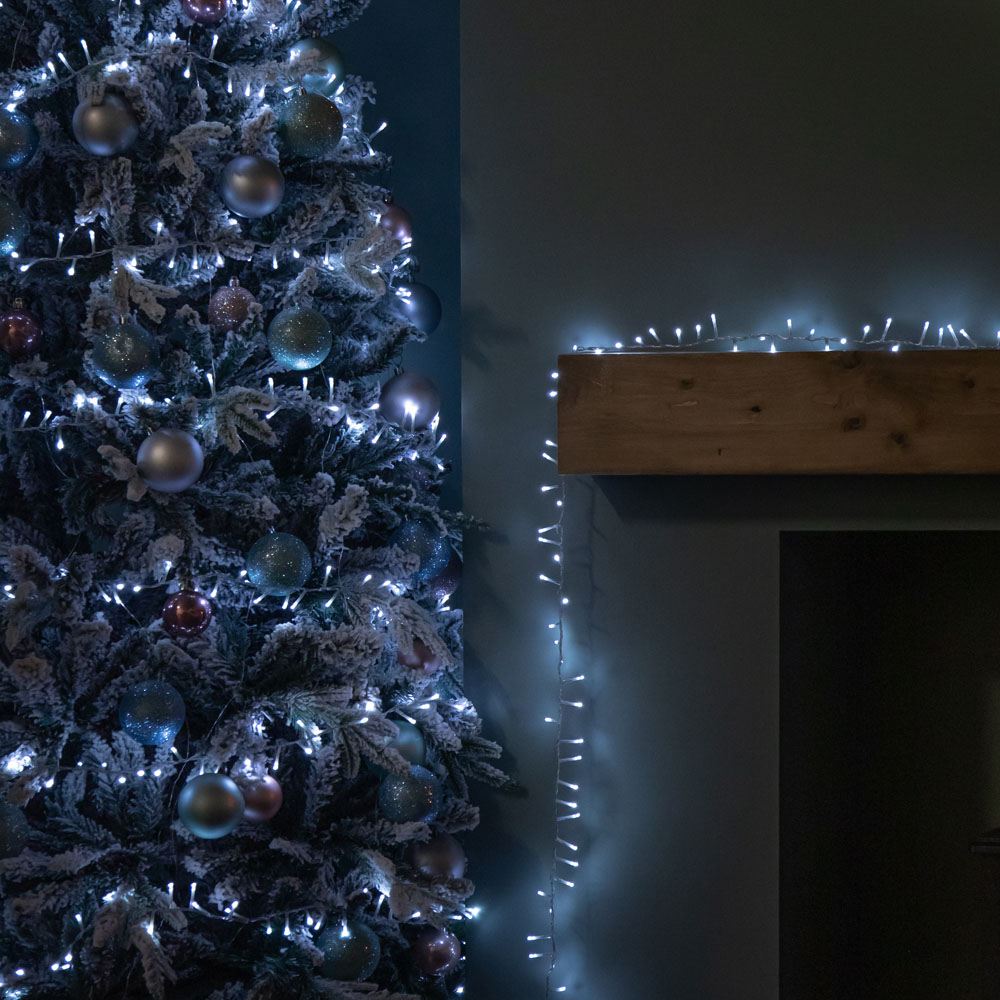 Samuel Alexander TreeBrights 750 White LED Clear Cable Christmas String Lights 18.7m Image 4