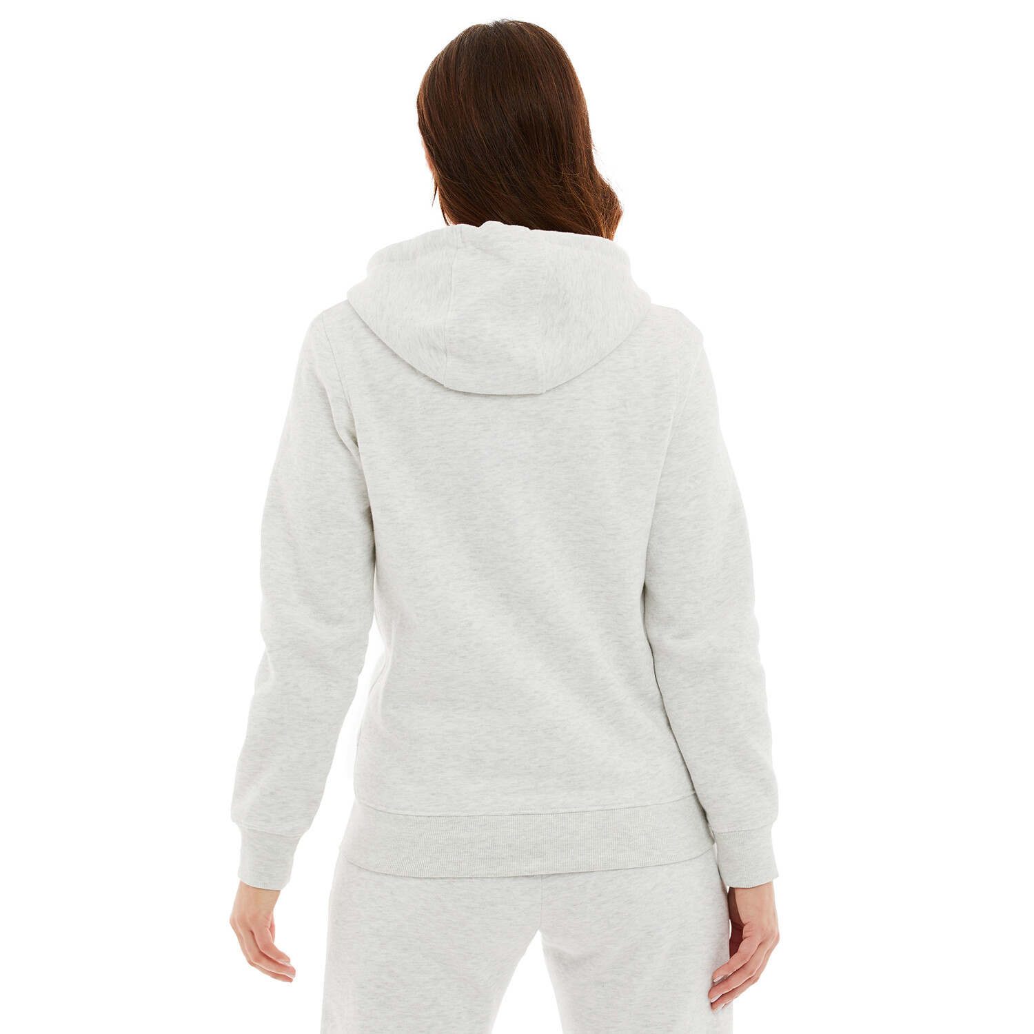 Ladies Fleece Zip Hoodie - Cream / 14 Image 4