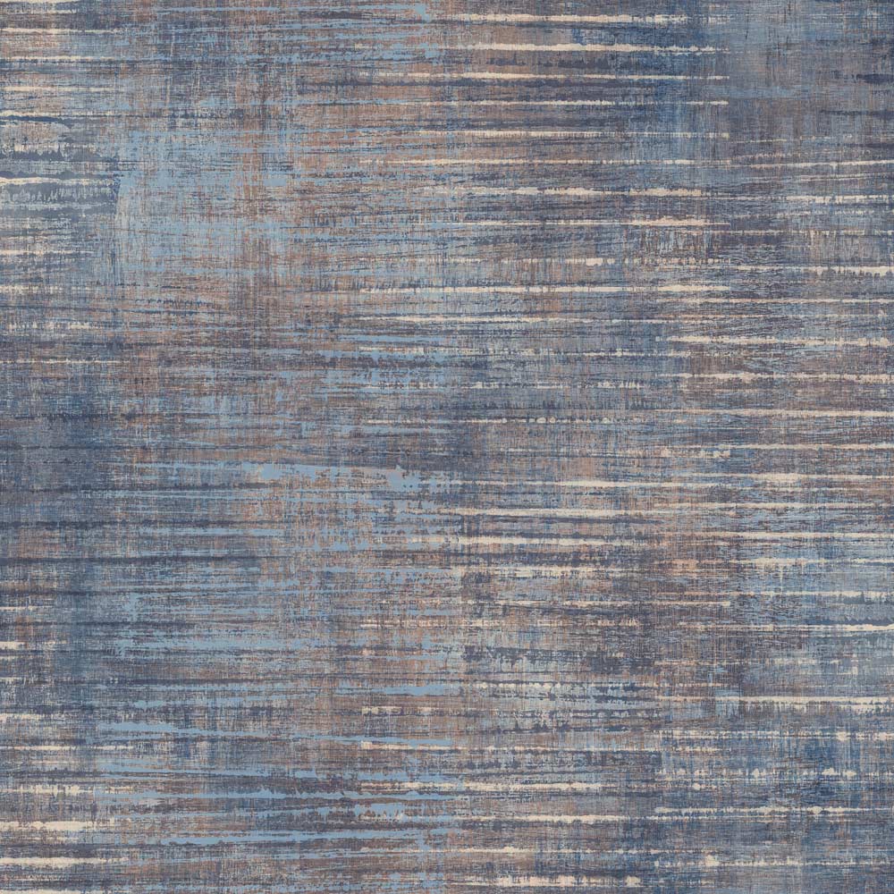 Grandeco Urban Stripe Distressed Metallic Textured Navy Blue Wallpaper Image 1