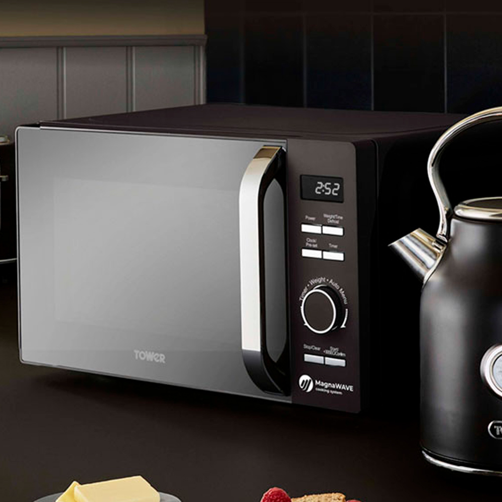 Black microwave wilko hotsell