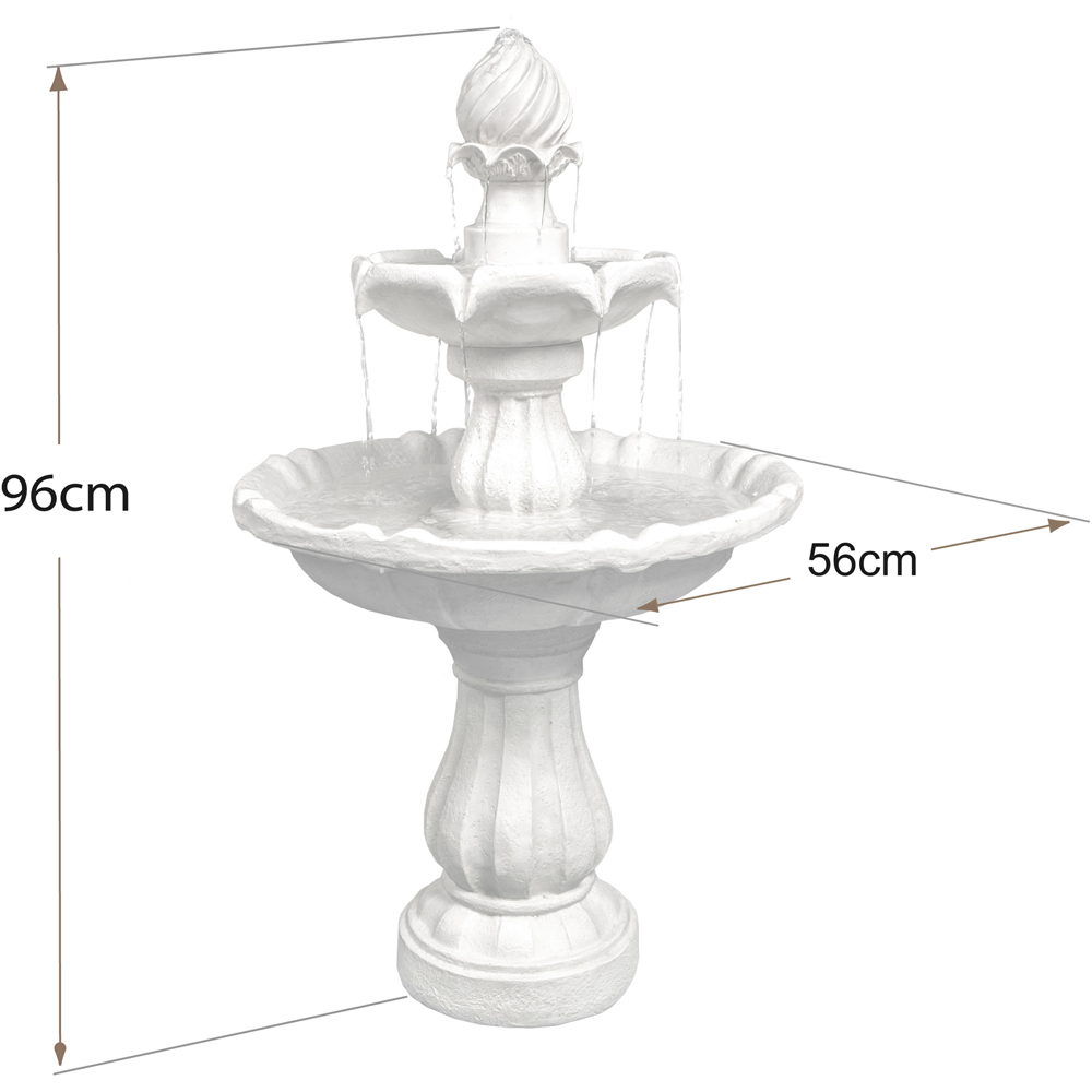 MDA Designs Aruna 3 Tier Garden Water Feature Image 9