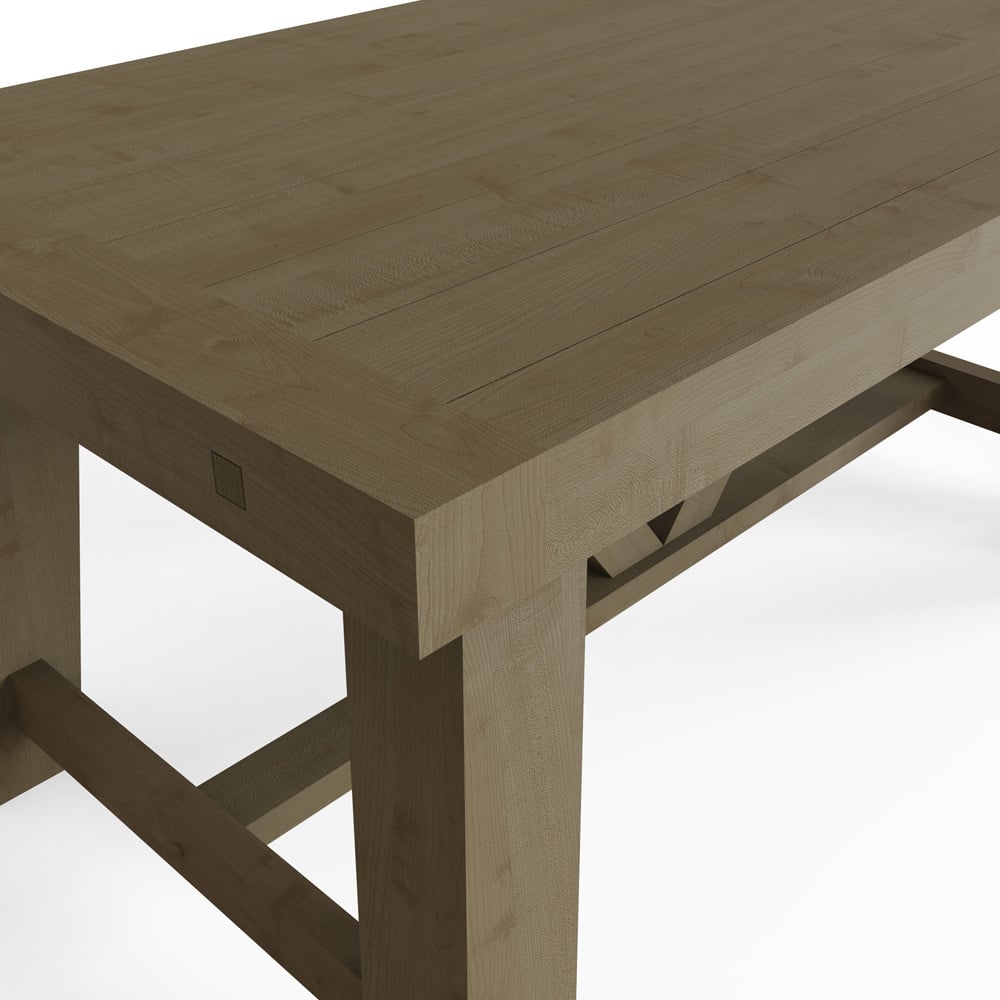 FWStyle Saltash Reclaimed Pine Dining Table Image 3
