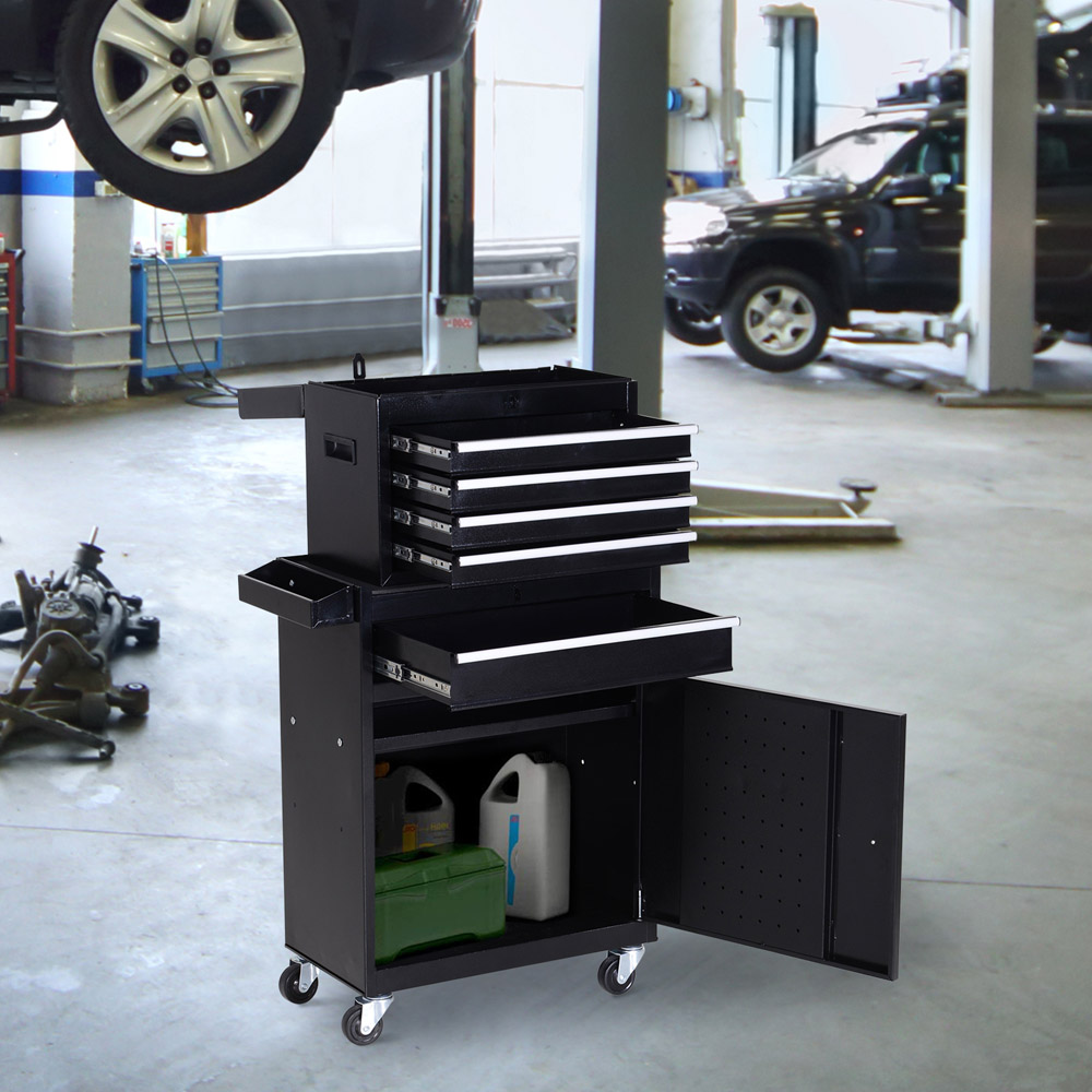DURHAND 2 in 1 Tool Chest and Cabinet Set Image 2