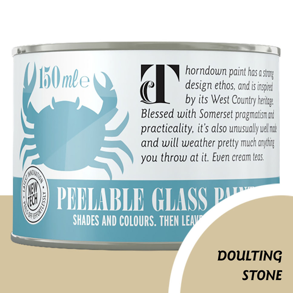 Thorndown Doulting Stone Peelable Glass Paint 150ml Image 3