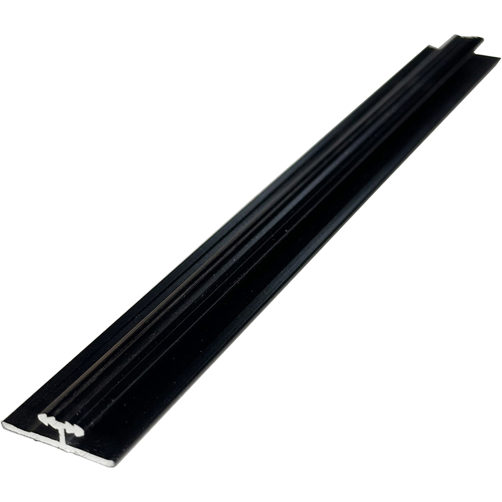 Britwall Invisible Line Black Aluminium Trims 3000mm Image 1