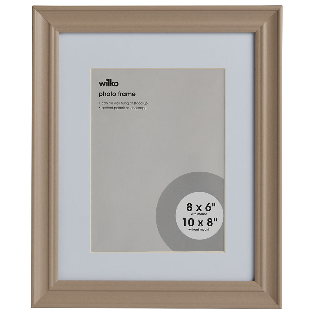 Wilko Mink Photo Frame 10 x 8inch Wilko