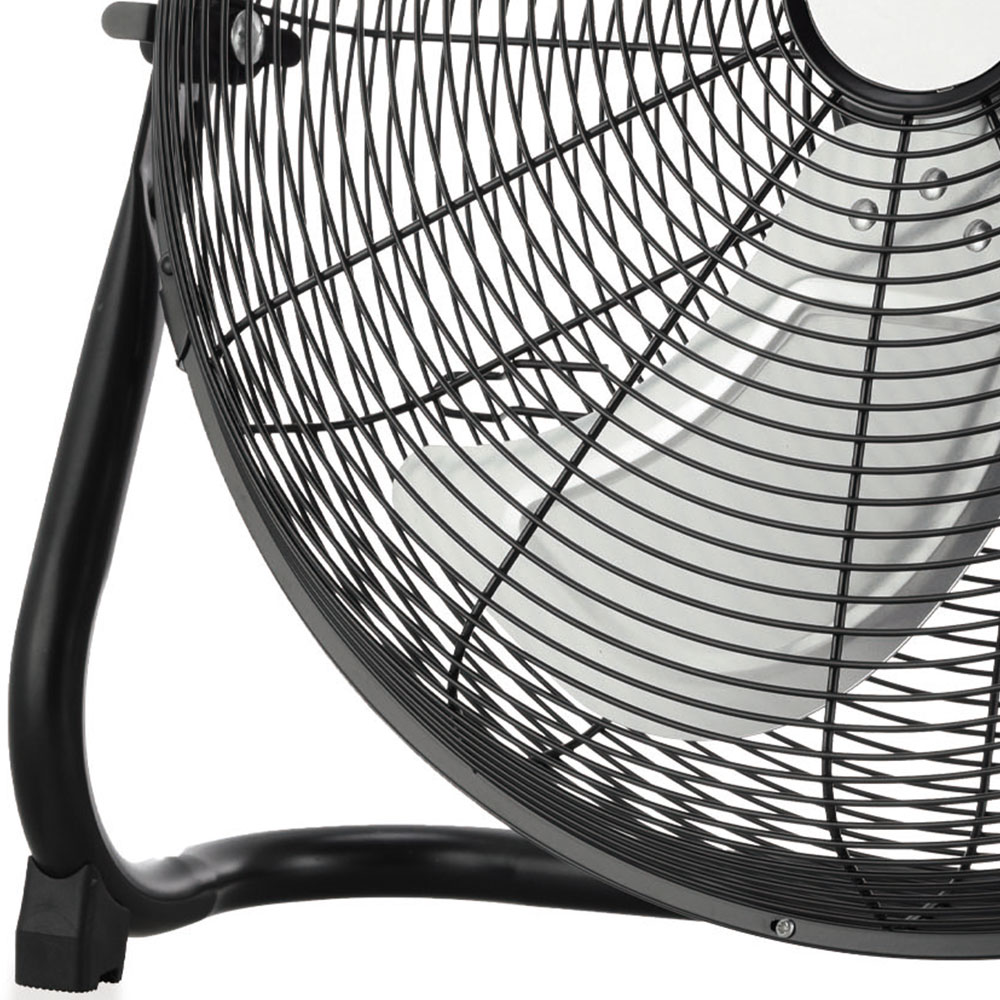 PureMate Black Gym Floor Fan 10inch Image 2