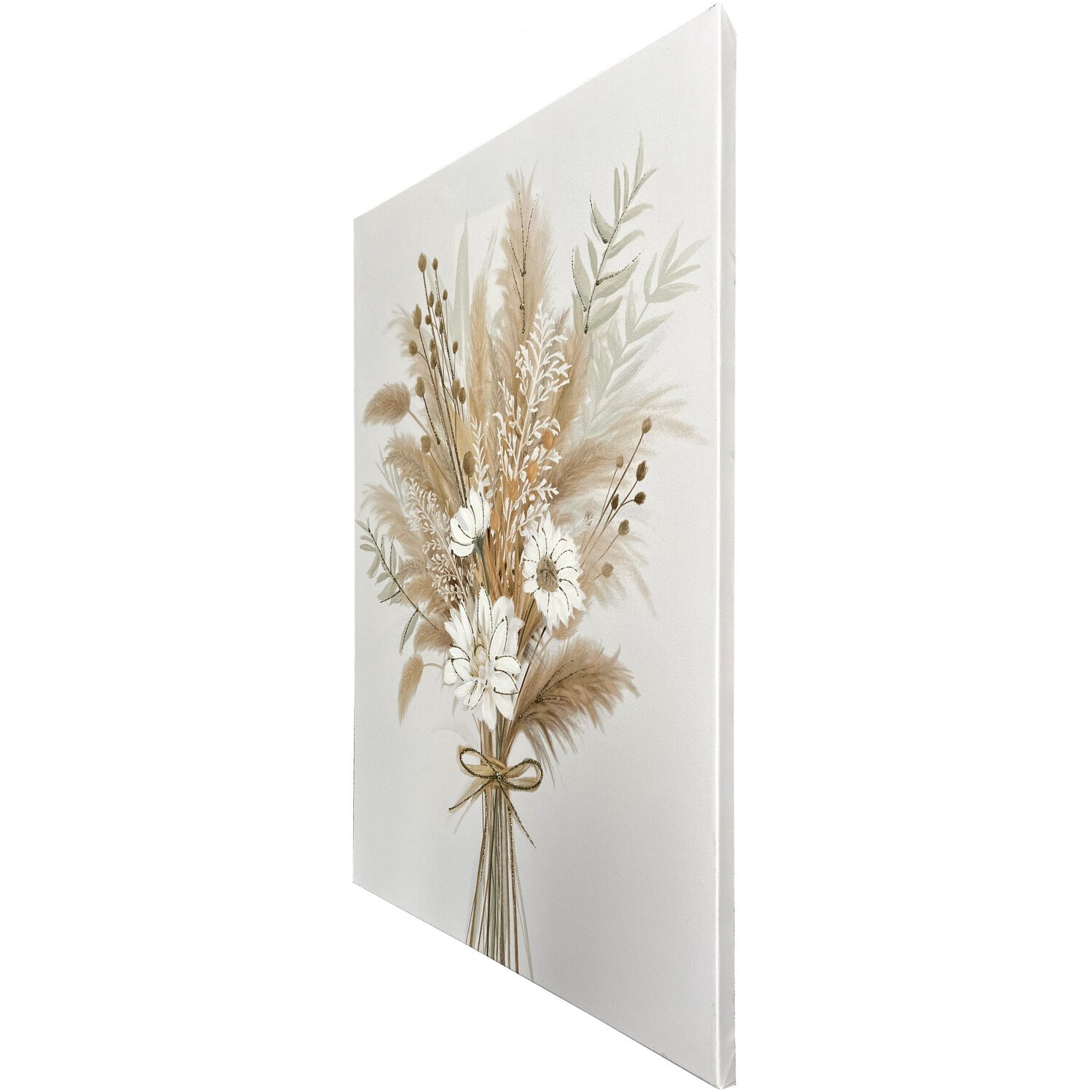 Soft Pampas Glitter Canvas 60 x 40cm Image 2