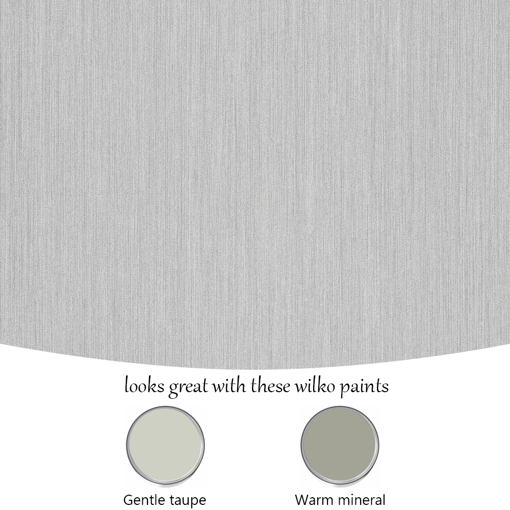 Grandeco Concerto Grasscloth Beige Textured Wallpaper Image 4